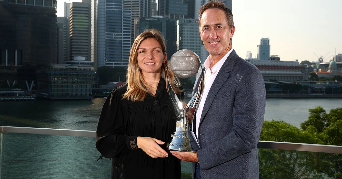 Simona Halep - Darren Cahill, un duo de succes. Foto Instagram