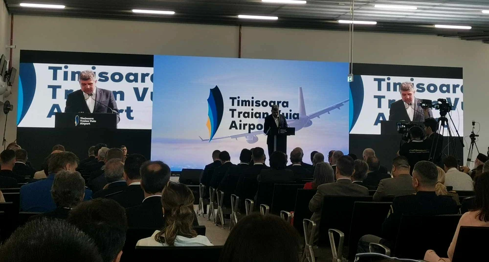 Inaugurarea Terminalului Schengen de pe Aeroportul Timișoara FOTO Ștefan Both