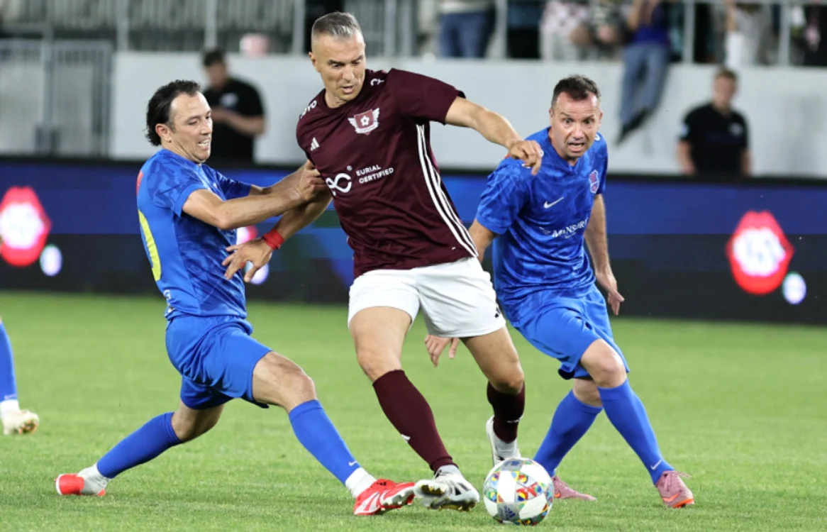 Daniel Pancu, în Rapid - Steaua 2006  Foto/Sportpictures 