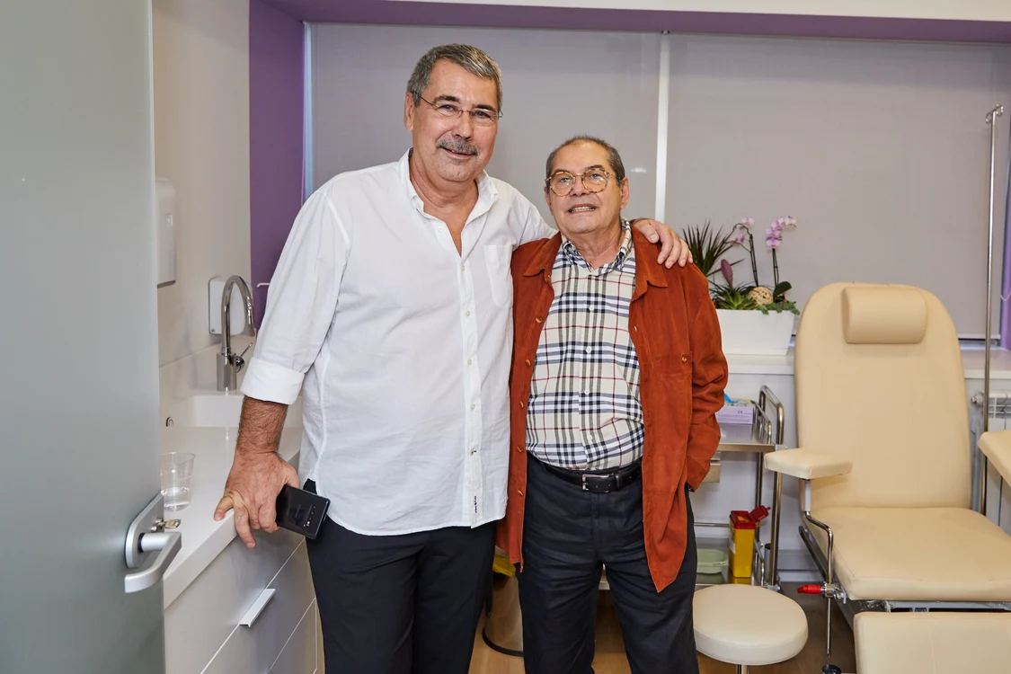 Dr. Iosif Nioculescu şi Prof. Dr Nicolae Poiană