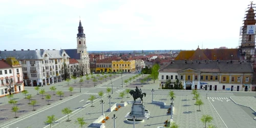 Una dintre variantele propuse de către arhitecții orădeni