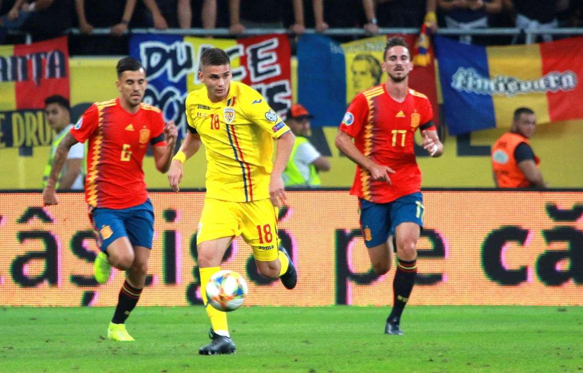 
    Răzvan Marin a disputat 9 meciuri și pentru prima reprezentativă a RomânieiFoto: Marian Burlacu  