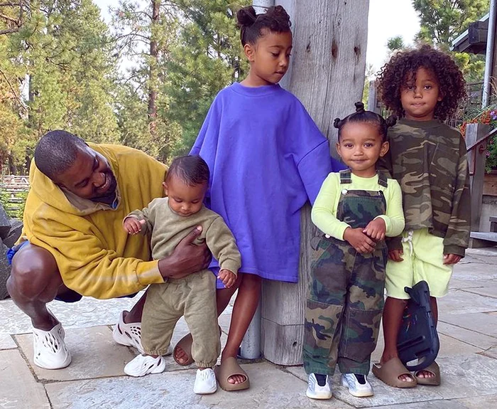 Kanye își face griji pentru siguranța copiilor săi