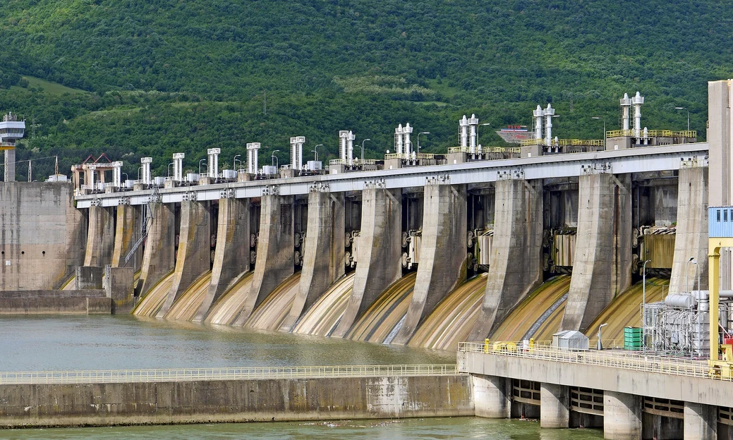 Hidrocentrala Porțile de Fier asigură de zeci de ani energie verde României. FOTO: Hidroelectrica 
