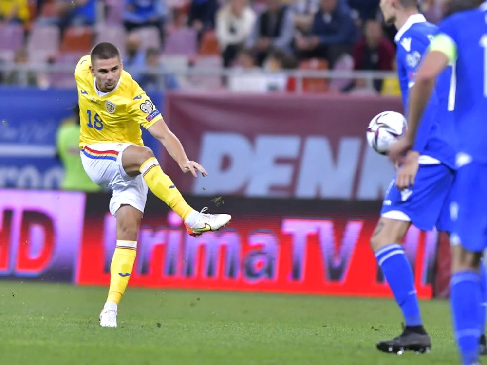 Răzvan Marin este cel mai bine cotat jucător din naționala RomânieiFOTO: Sportpictures.eu