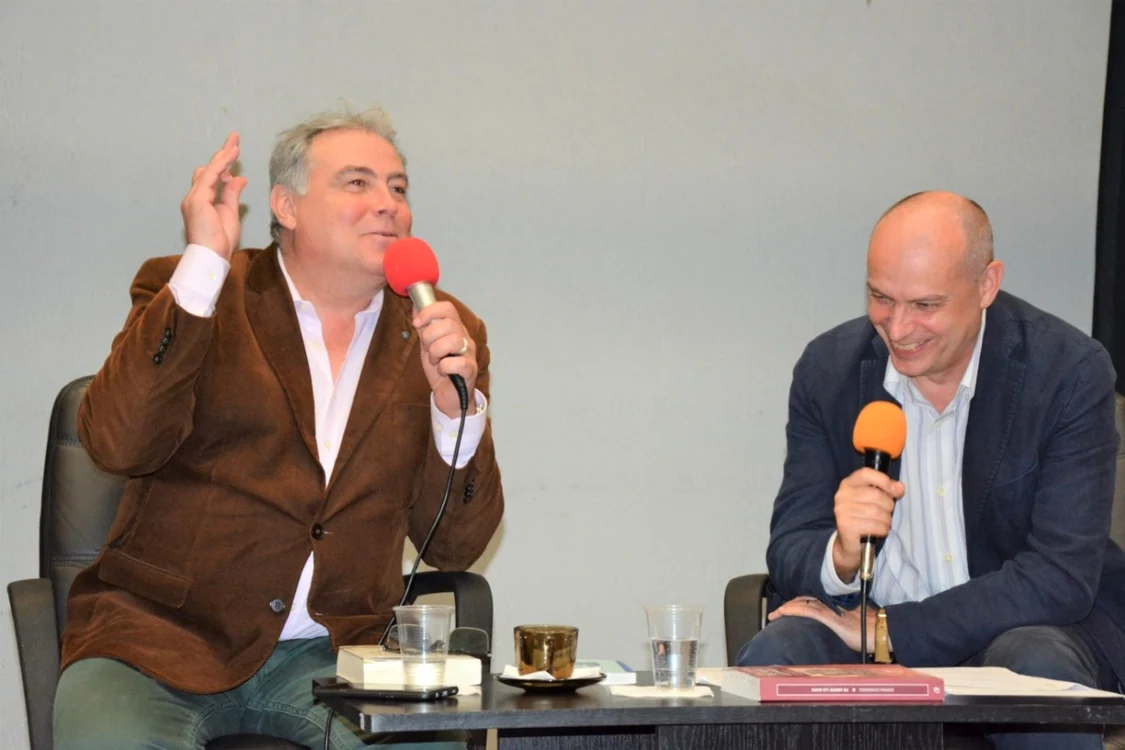 Adrian Cioroianu si Angelo Mirchievici FOTO Ionut Druche
