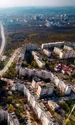 aerial drone view chisinau spring moldova jpg
