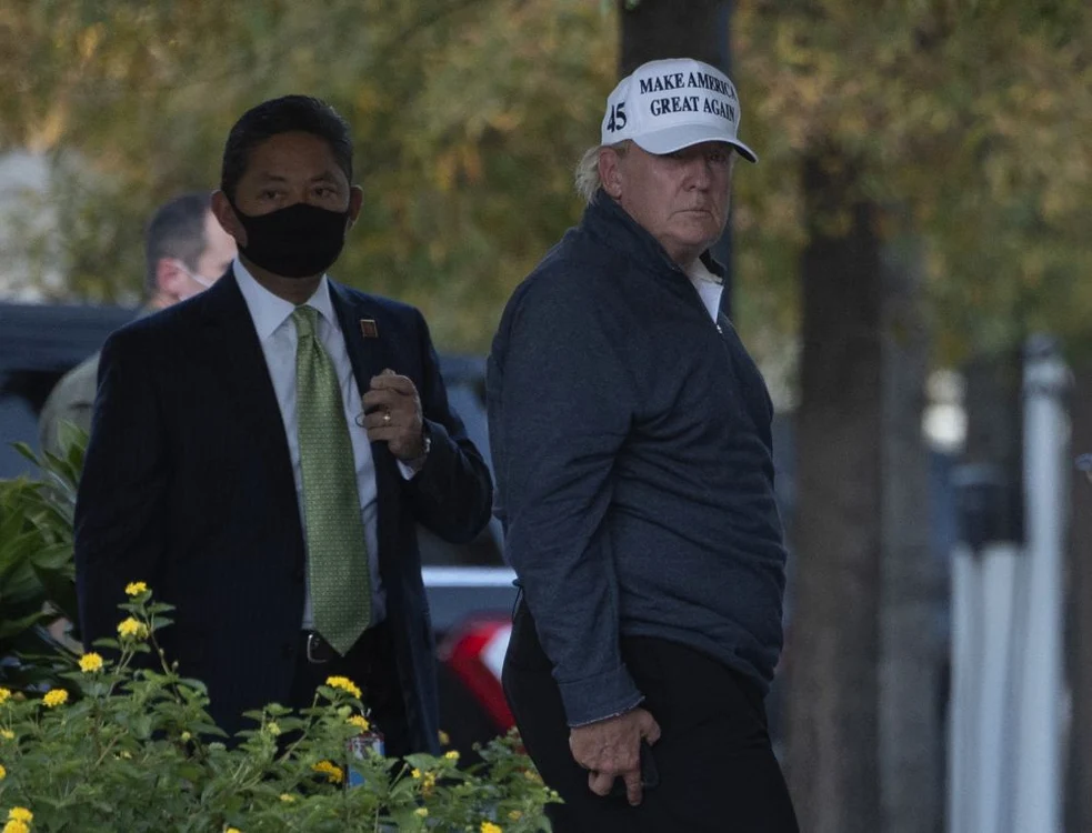 Donald Trump are privirea unui om învinssursa foto: AFP