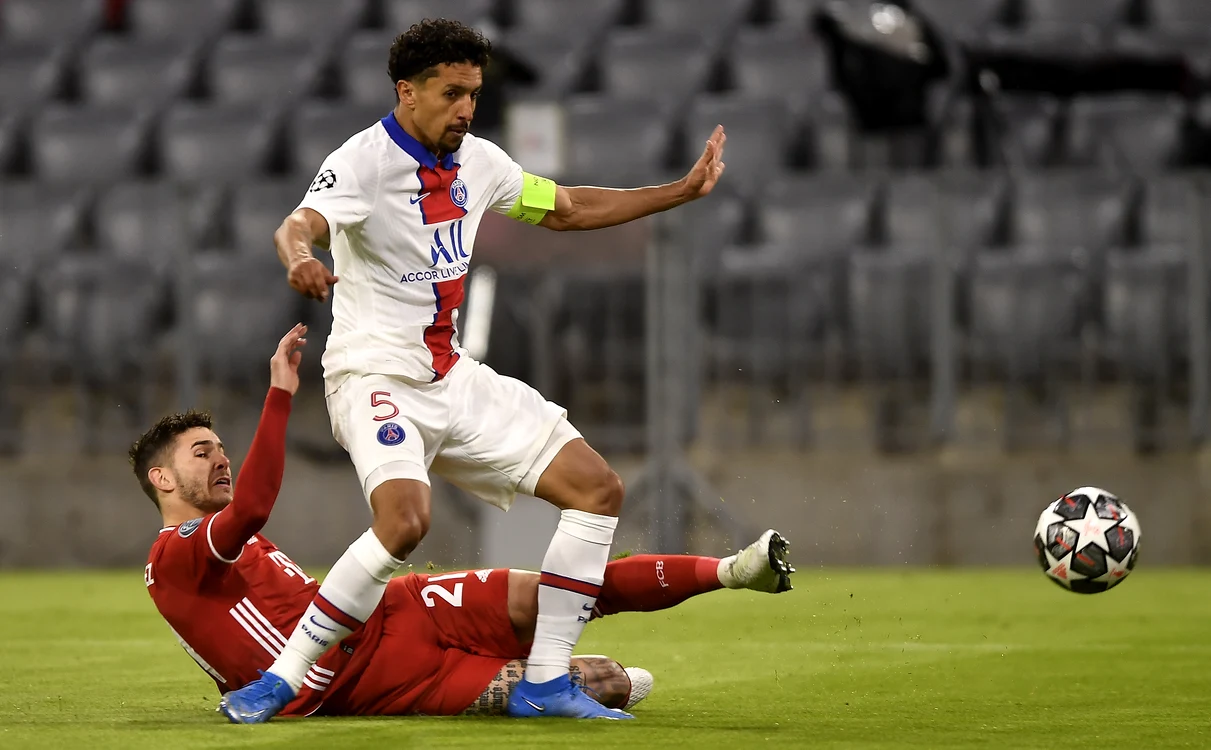
    Marquinhos a marcat un gol la Munchen deși era accidentatFoto: EPA-EFE  