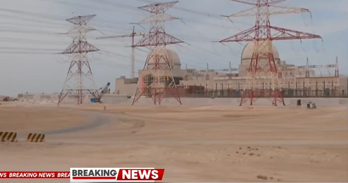 Un incendiu a izbucnit la centrala nucleară Barakah. Captură video YouTube Wion