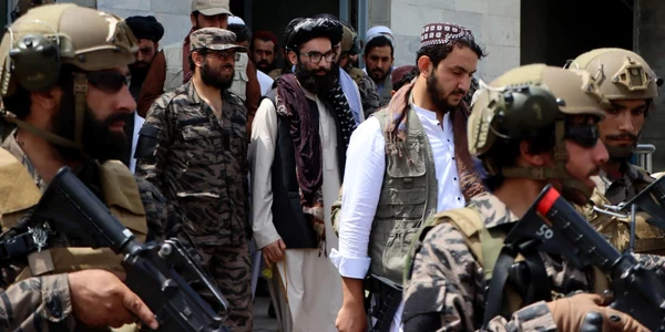 Talibanii sărbătoresc retragerea trupelor americane din Afganistan - 31 aug 2021 / FOTO EPA-EFE