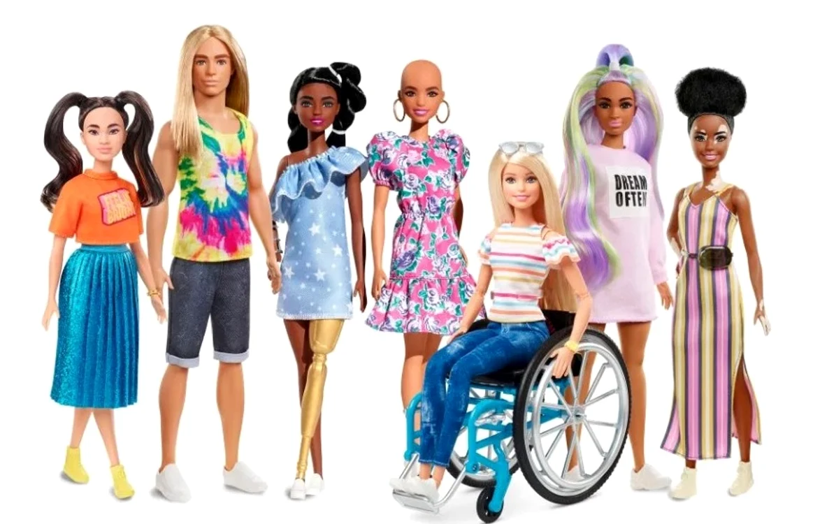 
    Așa arată colecția  ”Diversitate”  creată de Mattel  