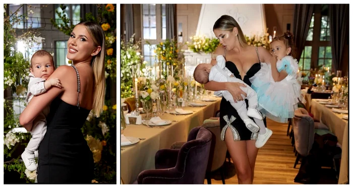 Emily Burghelea are doi copii Foto: colaj Click! 