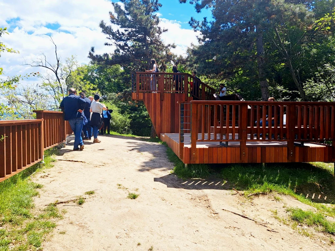 Amenajări în Pădurea-parc Capela din Râmnicu Vâlcea Foto Primăria Râmnicu Vâlcea