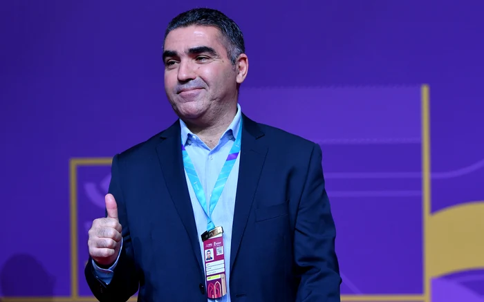 Jalel Kadri, pe ultima poziție, insă Tunisia a început curajos acest Mondial. Foto EPA EFE 