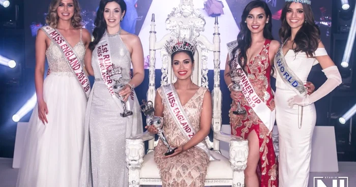 Bhasha Mukherjee a câştigat Miss Anglia 2019 FOTO Facebook Miss England/StudioNI.photography