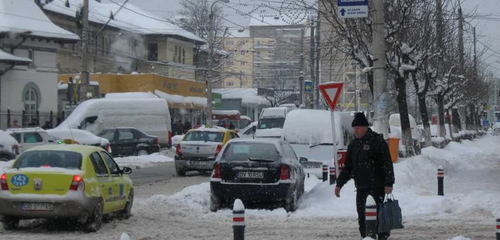 Trafic aglomerat în Târgovişte 