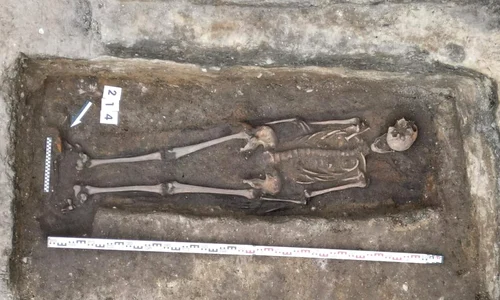 arheologii au descoperit scheletul intreg al unui cavaler medieval sub o fosta gelaterie din polonia 992674 jpg
