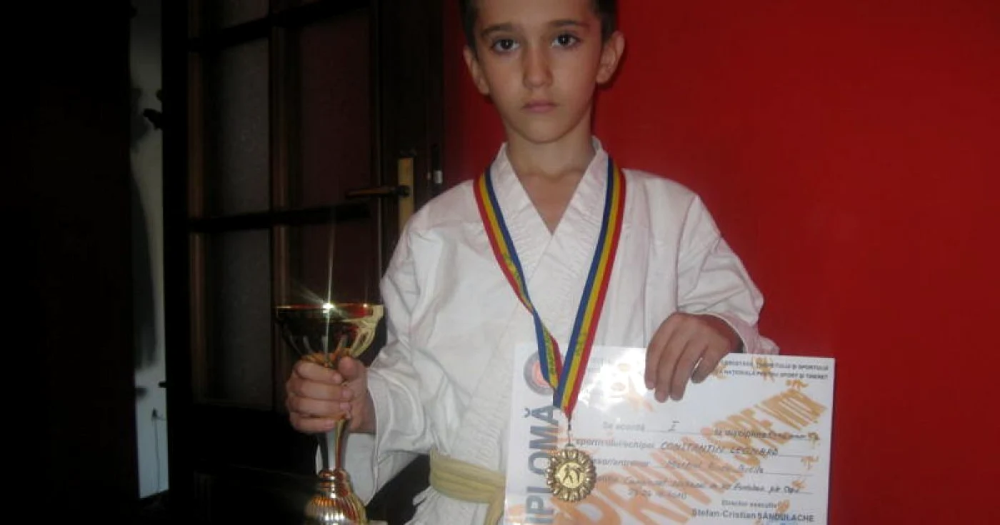 Campion de Karate la numai 7 ani
