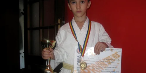 Campion de Karate la numai 7 ani