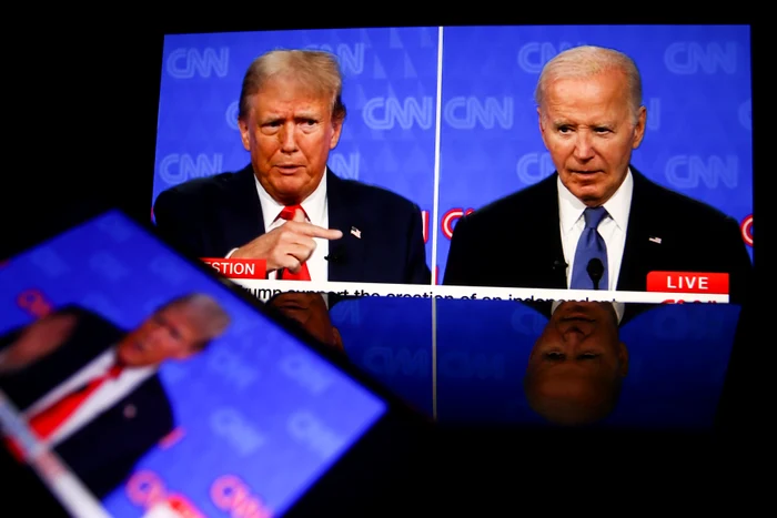 Trump și Biden s-au acuzat reciproc de eșec în prima lor dezbatere electorală FOTO PROFIMEDIA