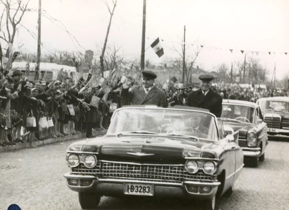 Nicolae Ceauşescu și Emil Bodnăraş, vizită la Constanța (©  „Fototeca online a comunismului românesc”, cota: 77/1968)