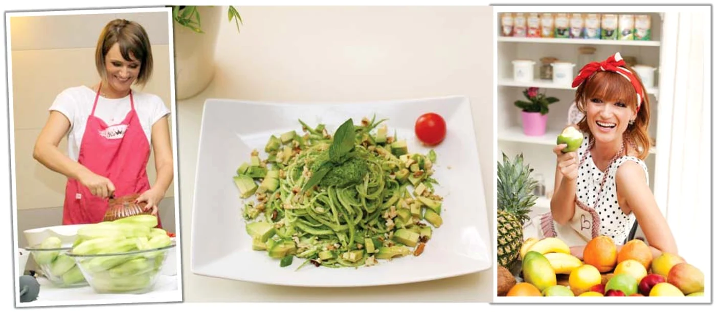 Cum se prepară spaghetele din dovlecei, fără coacere