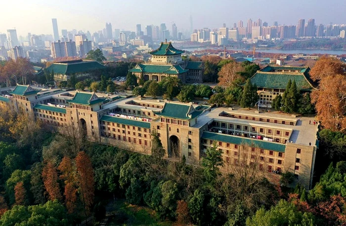 Universitatea Sakura din Wuhan FOTO Wikimedia via The Conversation