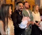 Nașii de botez ai micuței Clara Lia, au fost două perechi, precum Jador și partenera lui de viață, Oana, și Cătălin Moroșanu, împreună cu soția lui
