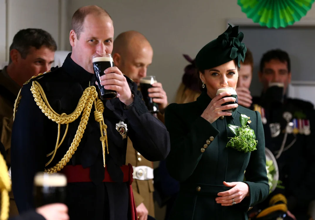 Kate Middleton și Prințul William au sărbătorit Sfântul Patrick în Irlanda jpeg