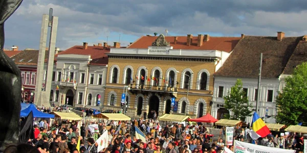 proteste rosia montana cluj