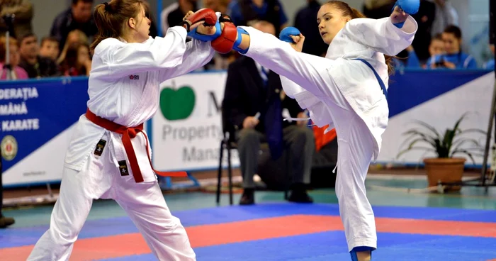 Imagine de la Campionatul Naţional de Shotokan FOTO: RĂZVAN PĂSĂRICĂ