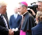 Donald Trump soseşte la Roma pentru întâlnirea cu Papa Francisc. FOTO EPA