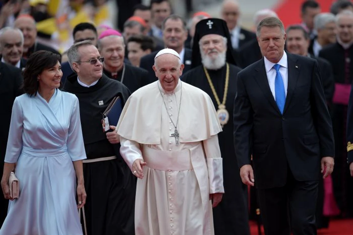 Klaus și Carmen Iohannis, la întâlnirea cu Papa Francisc 
