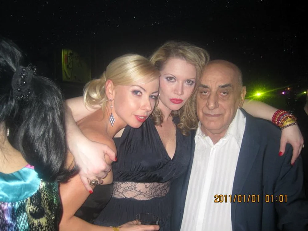 Oana şi Viorel Lis, de Revelion FOTO: Facebook
