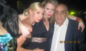 Oana şi Viorel Lis, de Revelion FOTO: Facebook jpeg