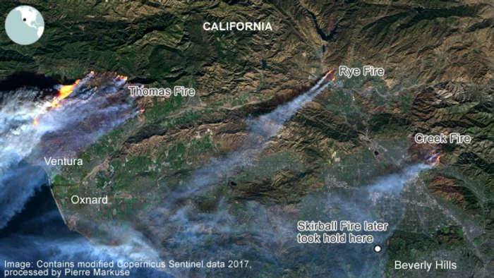 incendiu california