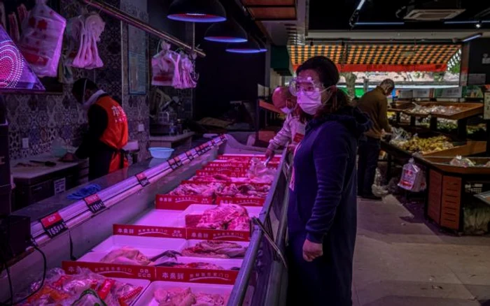 Piaţă din Wuhan FOTO EPA-EFE