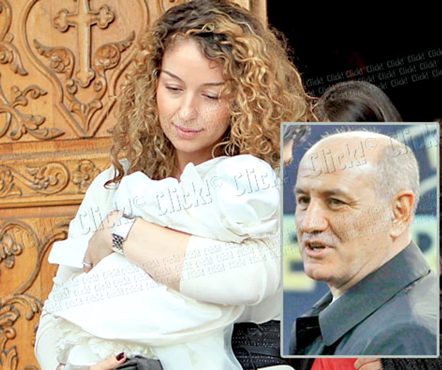 George Copos, copil cu fosta secretară