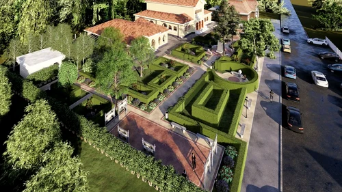 Parcul Casei „Cuza Vodă” va fi reamenajat cu fonduri europene (© Facebook / Costel Fotea)