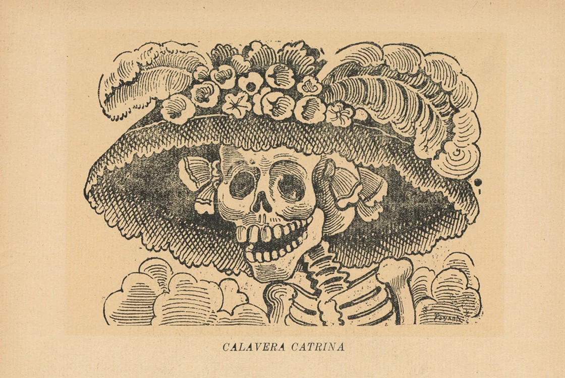Opera „La Calavera Catrina“ a lui José Guadalupe Posada FOTO: Wikipedia