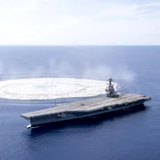 portavionul USS Gerald R. Ford FOTO EPA EFE/US Navy