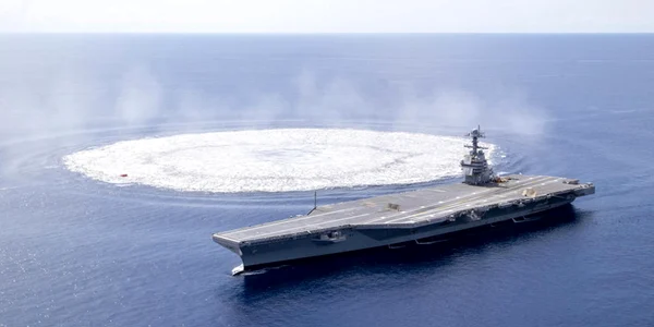 portavionul USS Gerald R. Ford FOTO EPA EFE/US Navy