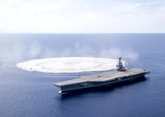 Portavionul american USS Gerald Ford