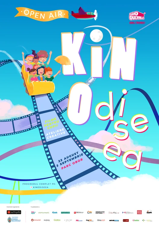 Festivalul KINOdiseea Open Air, în Parcul Obor din București