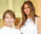 Melania Trump și fiul ei, Barron. FOTO: Getty Images