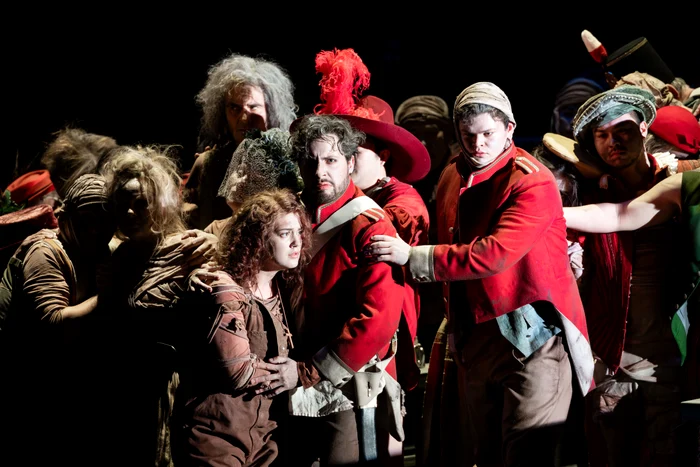 Emily Sierra și Florian Sempey. FOTO © Geoffroy Schied