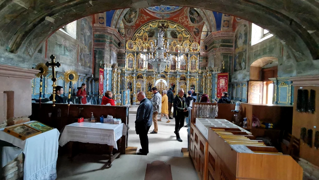  Mănăstirea sârbească din comuna Birda FOTO Ștefan Both