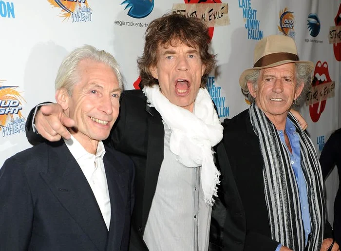 Charlie Watts (foto stânga), bateristul trupei The Rolling Stones, a murit pe 24 augustFoto: Getty