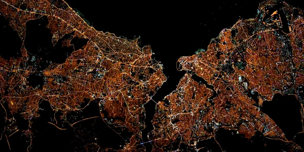 imagine din satelit cu bosfor turcia. foto profimedia